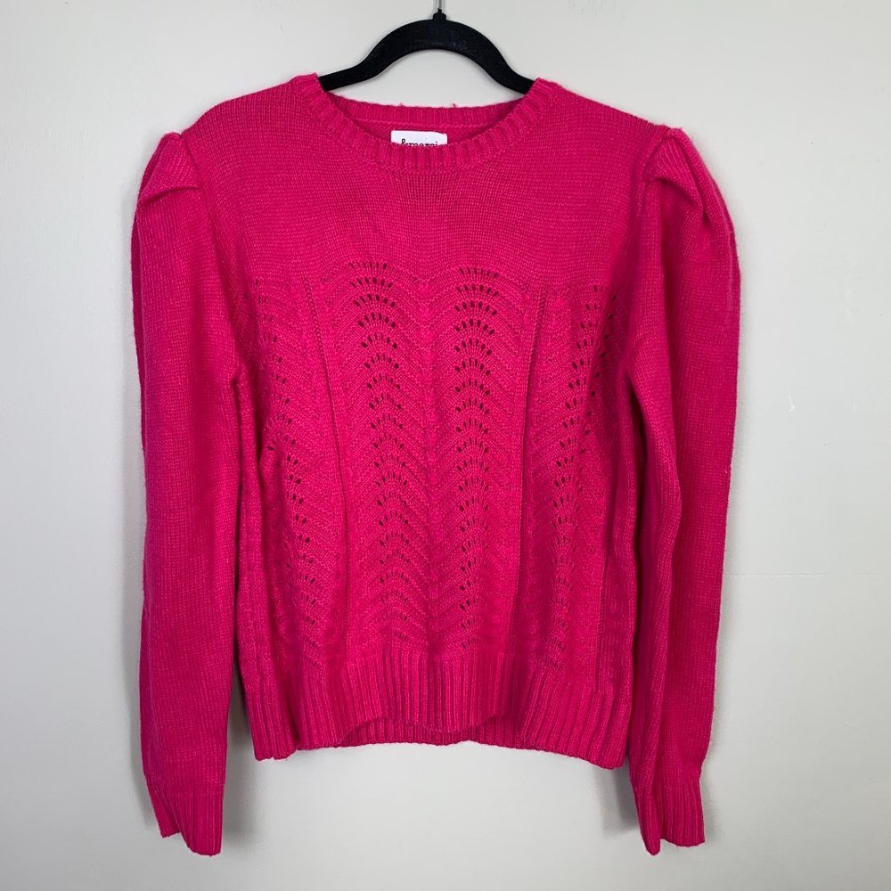 Pink Crew Neck Sweater